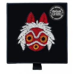 Maison Ghibli Broche cannetille Masque de San - Princesse Mononoké