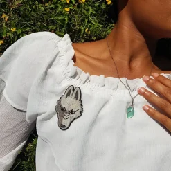 Maison Ghibli Broche cannetille Moro - Princesse Mononoké