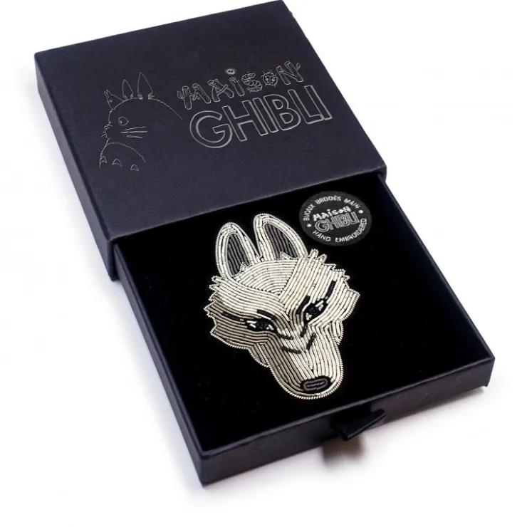 Maison Ghibli Broche cannetille Moro - Princesse Mononoké