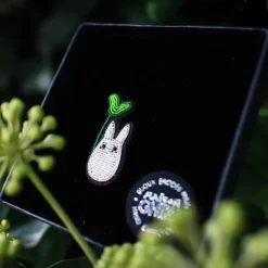 Maison Ghibli Broche Cannetille Totoro blanc - Mon voisin Totoro