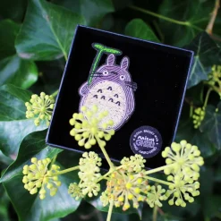 Maison Ghibli Broche Cannetille Totoro gris - Mon Voisin Totoro