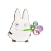 Maison Ghibli Broche Totoro blanc - Mon Voisin Totoro