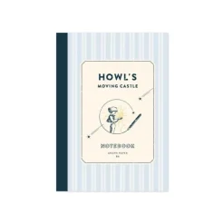 Maison Ghibli Cahier 12,8 x 18,2 Rayures - Le Château ambulant