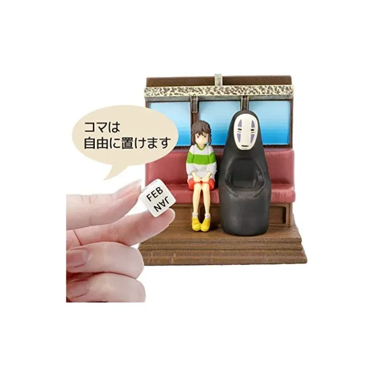 Maison Ghibli Calendrier Perpétuel Train Unabara - Le Voyage de Chihiro