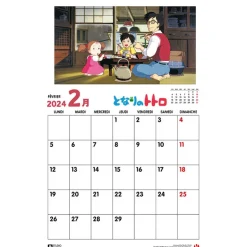 Maison Ghibli Calendrier Totoro 2024 - EN