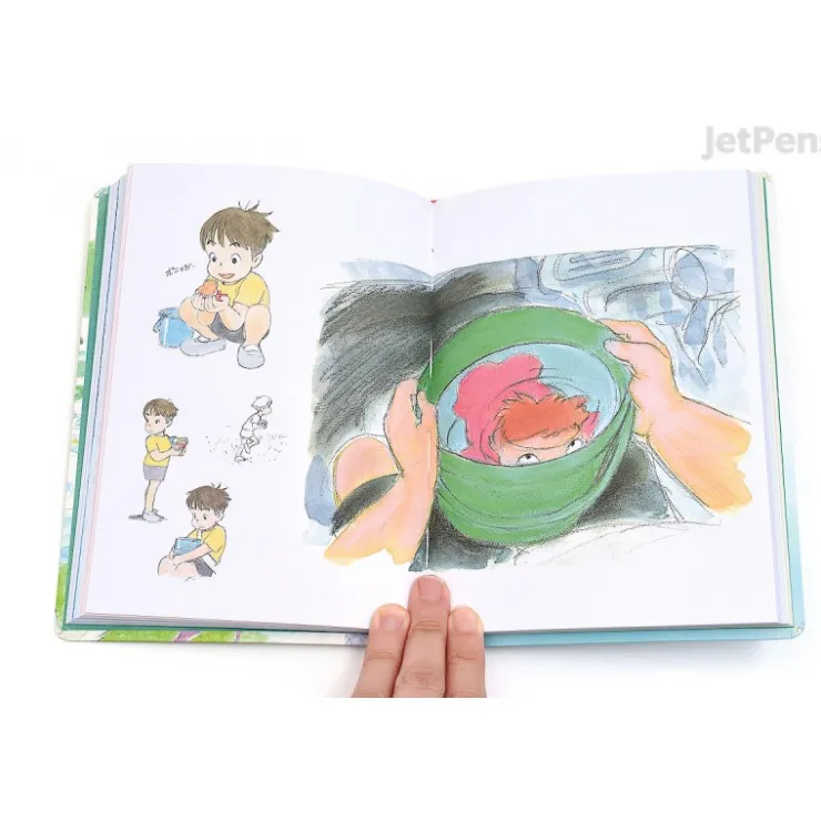 Maison Ghibli Carnet de notes Ponyo & Sosuke - Ponyo sur la falaise