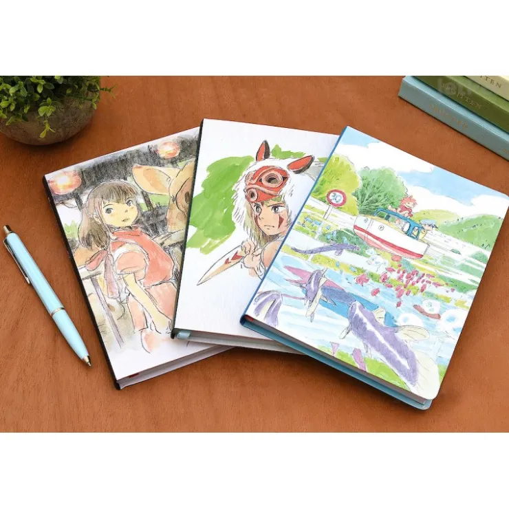 Maison Ghibli Carnet de notes Ponyo & Sosuke - Ponyo sur la falaise