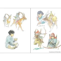 Maison Ghibli Carnet de notes San - Princesse Mononoké