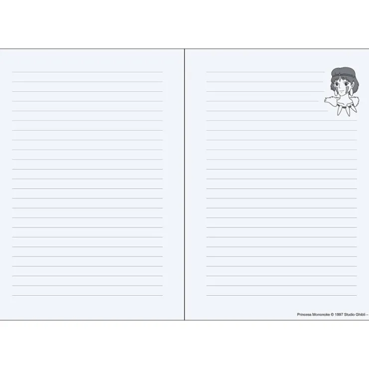 Maison Ghibli Carnet de notes San - Princesse Mononoké