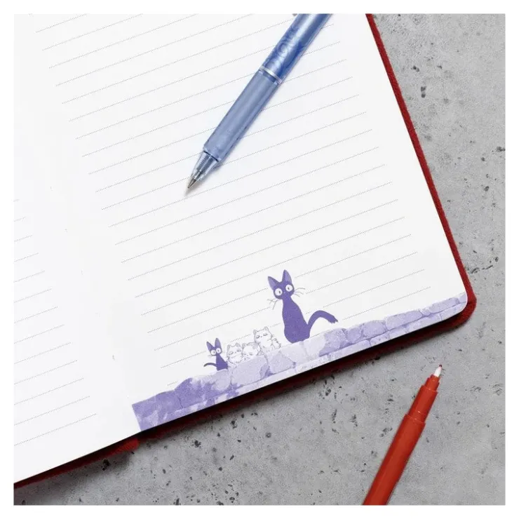 Maison Ghibli Carnet feutrine Jiji - Kiki la petite sorcière
