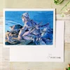 Maison Ghibli Carte de vœux aquarelle 24 x 15,8 cm Sur le front - Nausicaä