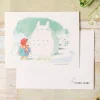 Maison Ghibli Carte de vœux aquarelle 24 x 15,8 cm Hiver - Mon Voisin Totoro