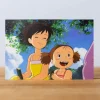 Maison Ghibli Carte Postale Satsuki & Mei Goûter - Mon Voisin Totoro