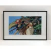 Maison Ghibli CELLULOID D'ART ASHITAKA PART AU COMBAT - STUDIO GHIBLI