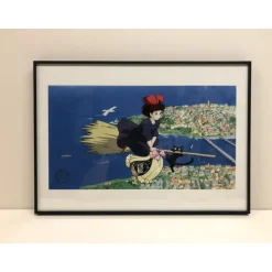 Maison Ghibli CELLULOID D'ART KIKI LIVRE UN CADEAU- STUDIO GHIBLI