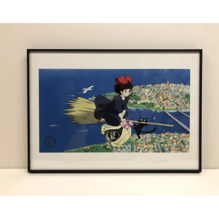 Maison Ghibli CELLULOID D'ART KIKI LIVRE UN CADEAU- STUDIO GHIBLI