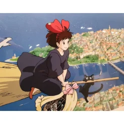 Maison Ghibli CELLULOID D'ART KIKI LIVRE UN CADEAU- STUDIO GHIBLI