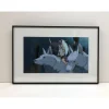 Maison Ghibli CELLULOID D'ART SAN ET SES FRÈRES LOUPS - STUDIO GHIBLI