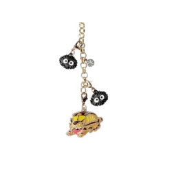 Maison Ghibli Chaînette Charms Chatbus & Noiraude - Mon Voisin Totoro