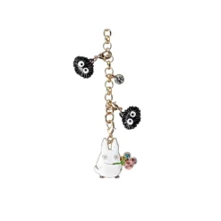 Maison Ghibli Chaînette Charms Totoro Blanc & Fruits - Mon Voisin Totoro
