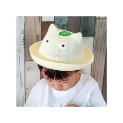 Maison Ghibli Chapeau Tricoté Enfant Totoro Blanc - Mon Voisin Totoro