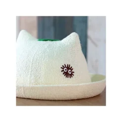 Maison Ghibli Chapeau Tricoté Enfant Totoro Blanc - Mon Voisin Totoro