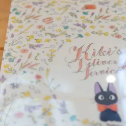 Maison Ghibli Chemise A4 avec 3 rabats Fleurs - Kiki la petite sorcière