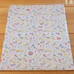 Maison Ghibli Chemise A4 avec 3 rabats Fleurs - Kiki la petite sorcière