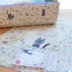 Maison Ghibli Chemise A4 avec 3 rabats Fleurs - Kiki la petite sorcière