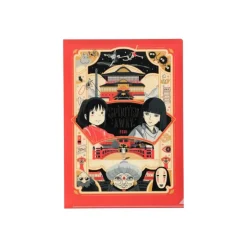 Maison Ghibli Chemise Art Déco A4 - Le Voyage de Chihiro