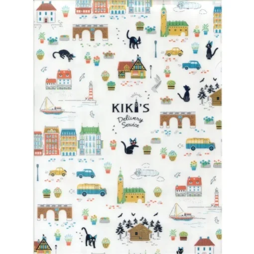 Maison Ghibli Chemise Plastique Blanche Balade Dans L'Herbe – Kiki la petite sorciè