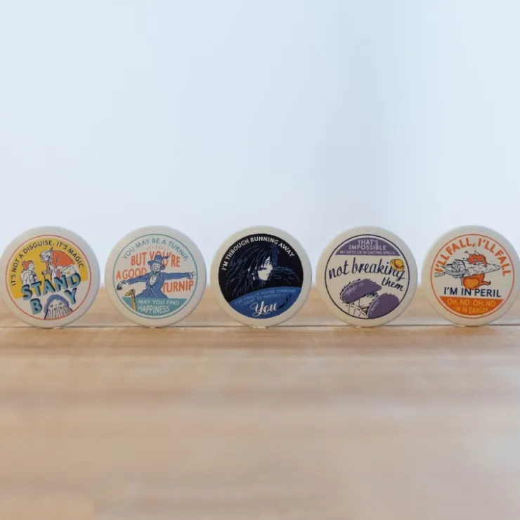 Maison Ghibli Collection de Badge Le Château Ambulant 10 Pcs – Le Château ambulant