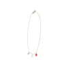 Maison Ghibli Collier Totoro Blanc Et Fraises - Mon Voisin Totoro