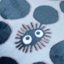 Maison Ghibli Coussin brique moiré Noiraude silhouette   - Mon Voisin Totoro