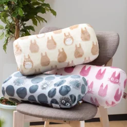 Maison Ghibli Coussin brique moiré Totoro silhouette   - Mon Voisin Totoro