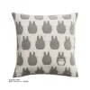 Maison Ghibli Coussin Silhouette Totoro Gris - Mon Voisin Totoro