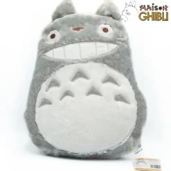 Maison Ghibli Coussin Totoro Gris - Mon Voisin Totoro