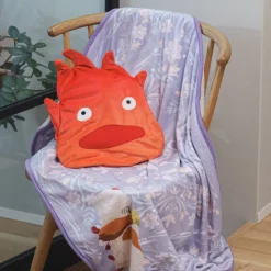 Maison Ghibli Couverture coussin Calcifer - Le Château ambulant