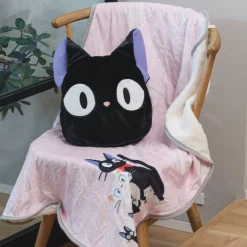 Maison Ghibli Couverture coussin Jiji - Kiki la petite sorcière