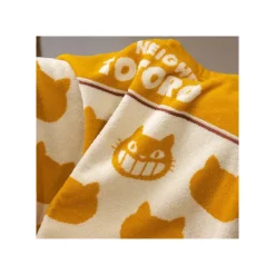 Maison Ghibli Couverture de sieste Chatbus 85x115 cm - Mon Voisin Totoro