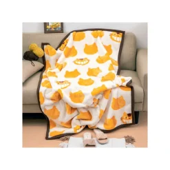 Maison Ghibli Couverture Silhouette Chatbus 100x140 cm - Mon Voisin Totoro