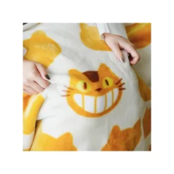 Maison Ghibli Couverture Silhouette Chatbus 100x140 cm - Mon Voisin Totoro
