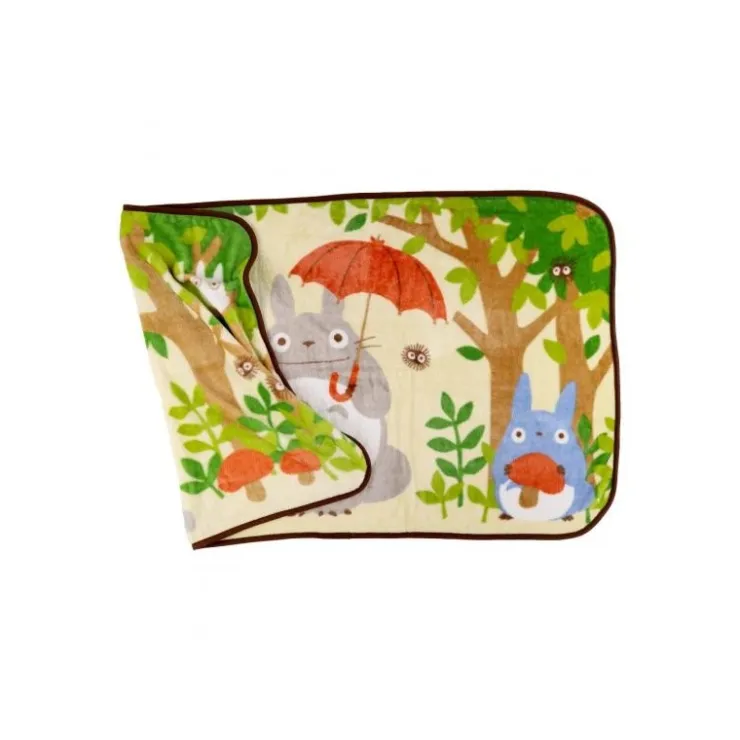 Maison Ghibli Couverture Totoro Arrêt de bus 80x150 cm - Mon Voisin Totoro