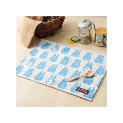 Maison Ghibli Dessous de table Silhouette Totoro Bleu - Mon Voisin Totoro