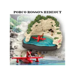 Maison Ghibli Diorama Cachette de Marco - Porco Rosso