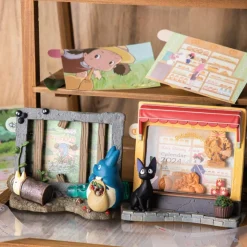 Maison Ghibli Diorama Cadre Jiji Boulangerie - Kiki la petite sorcière