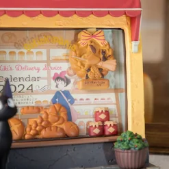 Maison Ghibli Diorama Cadre Jiji Boulangerie - Kiki la petite sorcière