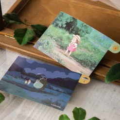 Maison Ghibli Diorama Cadre Totoro & maison Kusakabe - Mon Voisin Totoro