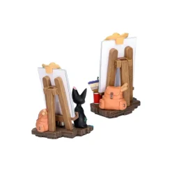 Maison Ghibli Diorama Jiji Chevalet et calendrier - Kiki la petite sorcière