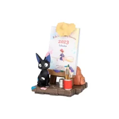 Maison Ghibli Diorama Jiji Chevalet et calendrier - Kiki la petite sorcière